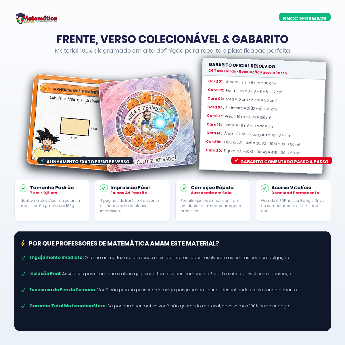 Verso e Gabarito