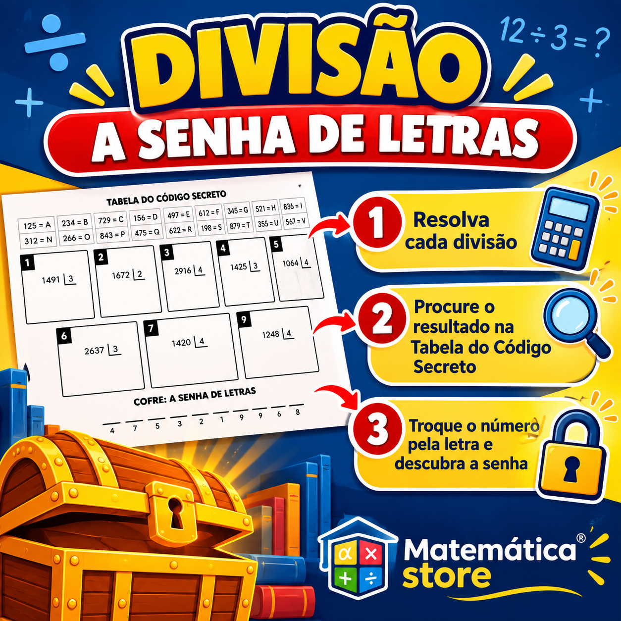 Criptografia da Divisão: O Enigma das 4 Operações - Imagem 4